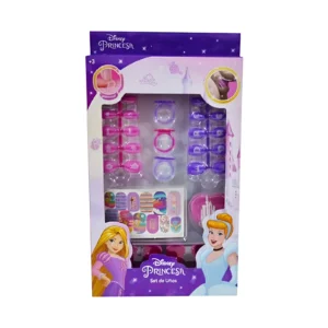 SET DE ACCESORIOS PARA UÑAS PRINCESAS EN CAJA 14.5X24CM - 54730 - Image 1