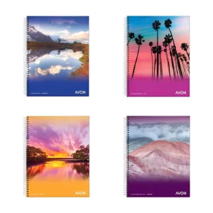CUADERNO 16X21 RAYADO 84H T/F C/E AVON - 103123 - Image 1