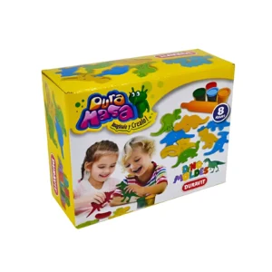SET DE MASAS DINOSAURIOS 13PZS EN CAJA 20X15.5CM DURAVIT - Image 1
