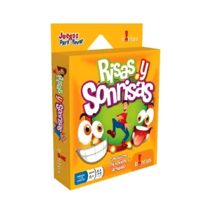 JUEGO DE CARTAS RISAS Y SONRISAS EN CAJA 13.5X18.5CM - - Image 1