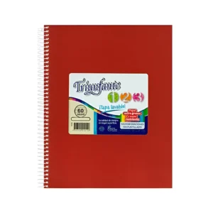 CUADERNO 21X27 RAYADO TAPA DURA C/ESP 123 60H TRIU - Image 1