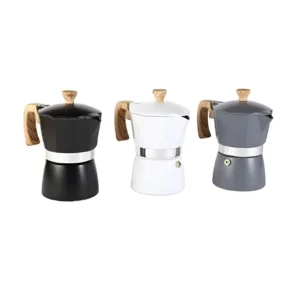 CAFETERA METAL MOKA EXPRESS 15CM CON MANGO EN CAJA - 29616 - Image 1