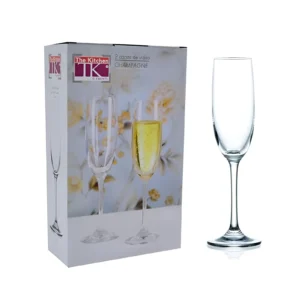 COPA DE VIDRIO PARA CHAMPAGNE 200CC CAJA X2 UNIDADES - 64451/G011.1807 - Image 1