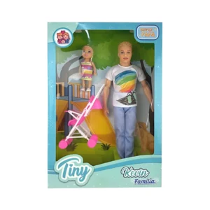 MUÑECO KEVIN FAMILIA CON ACCESORIOS EN CAJA - 53739/63383 - Image 1