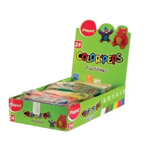 PLASTILINA COLOR PEPS CAJA X24 UNIDADES MAPED -827310/82 - Image 1