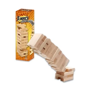 JUEGO JENGA TORRES EN PELIGRO EN CAJA 28X7.5X7.5CM TOTO GAMES - 2035 - Image 1