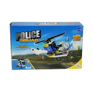 VEHICULO POLICIA PARA ARMAR MODELO SURTIDO X UNIDAD 14X9CM - - 56024