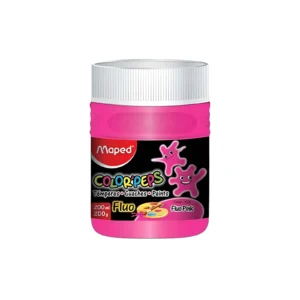 TEMPERA FLUO ROSA 200ML EN POTE MAPED - 826578 - Image 1