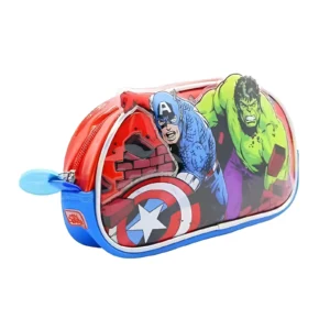 CARTUCHERA 1 CIERRE OVAL AVENGERS 22X12CM X UNIDAD CRESKO - SP697 - Image 1