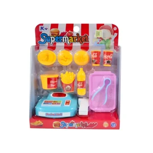 SET BURGER CON CAJA REGISTRADORA EN CAJA 22X26CM - 15106 - Image 1
