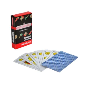 CARTAS ESTILO ESPAÑOL ESCOLAZO X50 NAIPES CASINO - Image 1