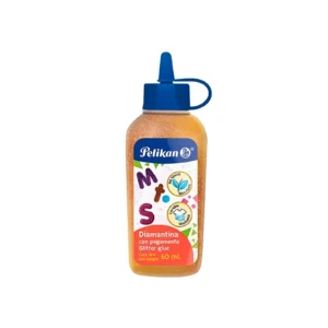 ADHESIVO CON GLITTER ORO 60CC X UNIDAD PELIKAN - 051-020-206 - Image 1