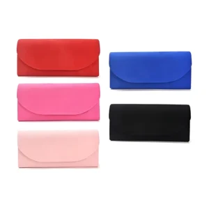CARTERA DE FIESTA GAMUZADA CON SOLAPA 24X11CM - 32081 - Image 1