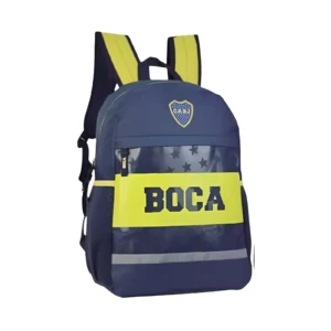 MOCHILA 17" ESPALDA BOCA JUNIORS X UNIDAD ESTAMPA SURTIDA - BJ69