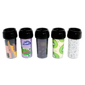 VASO TERMICO PLASTICO AMERICANO SICO 450CC X UNIDAD MODELOS SURTIDOS MAGICLICK - B1507 - Image 1