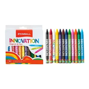 CRAYON DE CERA INNOVATION CAJA X12 UNIDADES SIMBALL - 0217019912 - Image 1