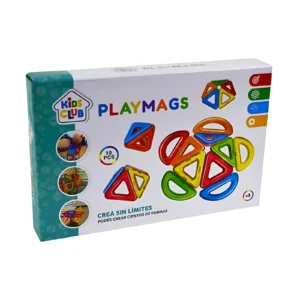 JUEGO DE BLOQUES MAGNETICOS 10 PZS EN CAJA 20X13CM - 55191 - Image 1