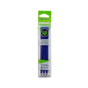 REPUESTO BOLIGRAFO BORRAMIO AZUL X3 PIZZINI - B80RAZX3B - Image 1
