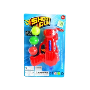 PISTOLA LANZA PELOTAS EN BLISTER 14X21.5CM - 811-1 - Image 1