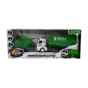 CAMION RECOLECTOR A RADIO CONTROL EN CAJA 35X8X14CM - 55131/75495 - Image 1