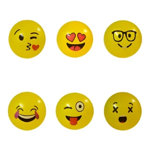 PELOTA DE GOMA PLAYA EMOJI 20CM X 1 - 860-25-1 - Image 1