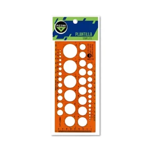 PLANTILLA FLEXIBLE CIRCULOS 1 A 34MM PIZZINI - 5801 - Image 1