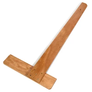 REGLA T DE MADERA 80CM CON BORDE CELULOIDE FIME
