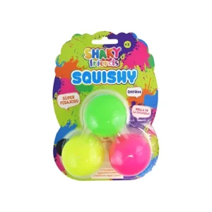 SQUISHY SHAKY FRIENDS BRILLA EN LA OSCURIDAD X3 - IK0220 - Image 1