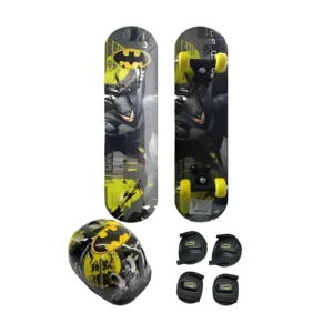 SKATE C/SET DE PROTECCION 5PZS BATMAN 79X20CM - 10131 - Image 1
