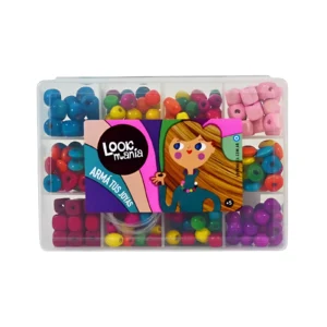 SET PARA ARMAR BIJOU MADERA EN CAJA 12 DIVISIONES 10.5X15.5CM LOOKMANIA - LOOK03 - Image 1