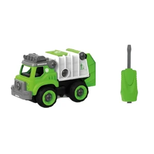 CAMION VOLQUETE CON SONIDO PARA ARMAR EN CAJA 34X20CM IK
