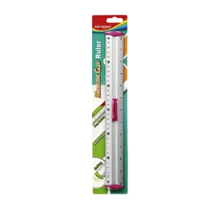 REGLA DE ALUMINIO KEYROAD 30CM EN BLISTER - KR971313 - Image 1