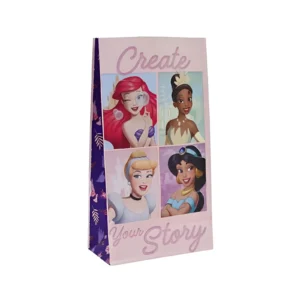 BOLSA COTILLON PRINCESAS 12.5X07X24.5CM X UNIDAD - BC12PRI2 - Image 1