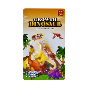 DINOSAURIO QUE CRECE CON AGUA EN BLISTER 13X21CM X UNIDAD MODELOS SURTIDOS - 743981/743951 - Image 1