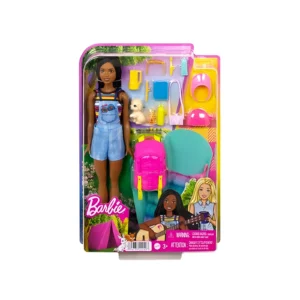 MUÑECA BARBIE BROOKLYN DIA DE CAMPAMENTO 23X32CM- HDF74/ - Image 1