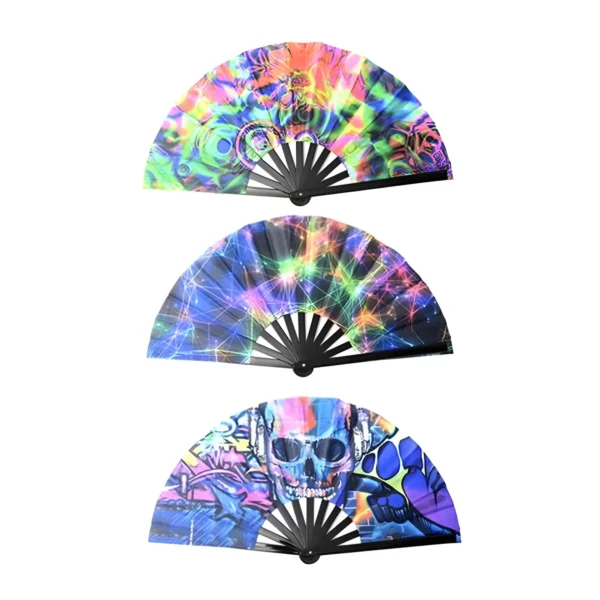 ABANICO DETELA ESTAMPADO 68X26CM X UNIDAD MODELOS SURTIDOS SKORA - 40718